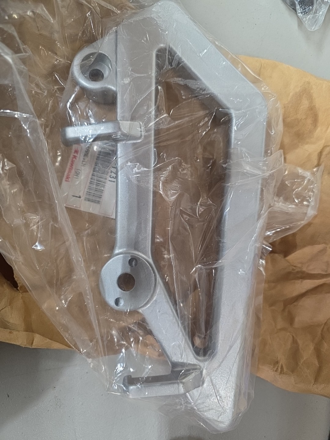 Kawasaki  Grip Frame LH Left Side 32109-1231  New Oem