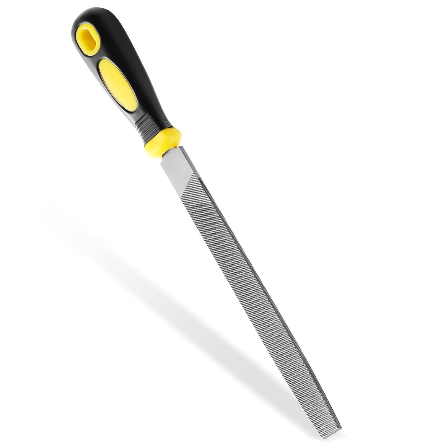 8 Inch Flat Hand Metal File Files for Steel with Ergonomic Handle...