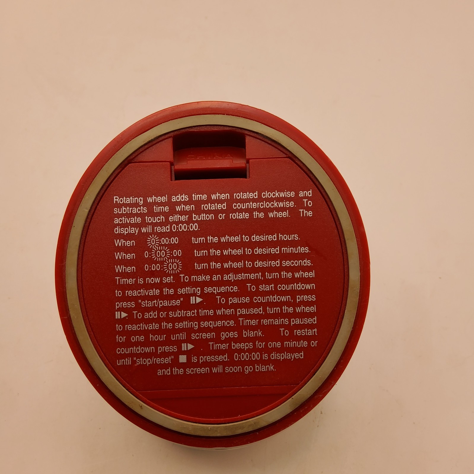 Vintage KitchenAid Rotating Wheel Timer - Battery Operated