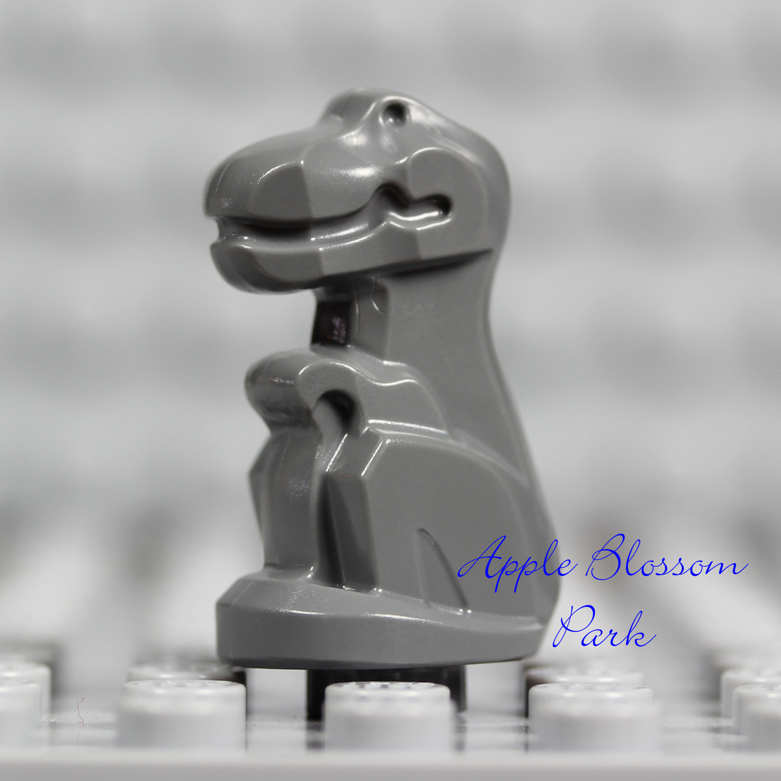 NEW Lego Minifig GRAY BABY T REX DINOSAUR Dino Animal Minifigure Statue 7627