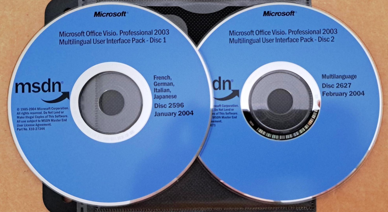 Microsoft Office Visio Professional 2003 Multilingual User Interface w/ License