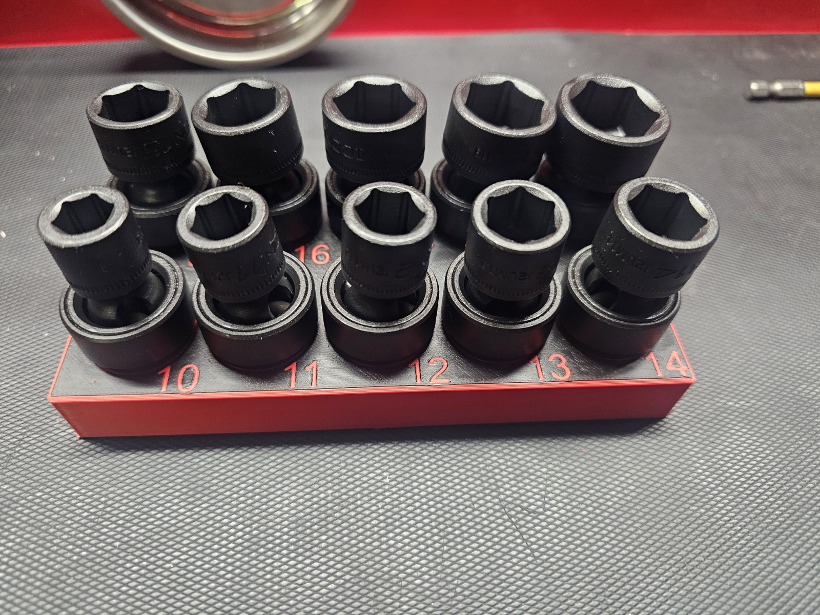 Icon Wobble Socket Organizers 3/8 METRIC
