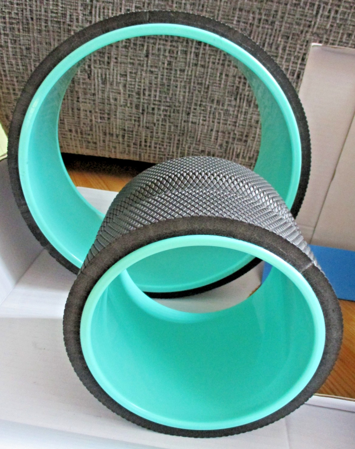Chirp Relief Wheels 10in and 6in Padded Foam Back Muscle Rollers