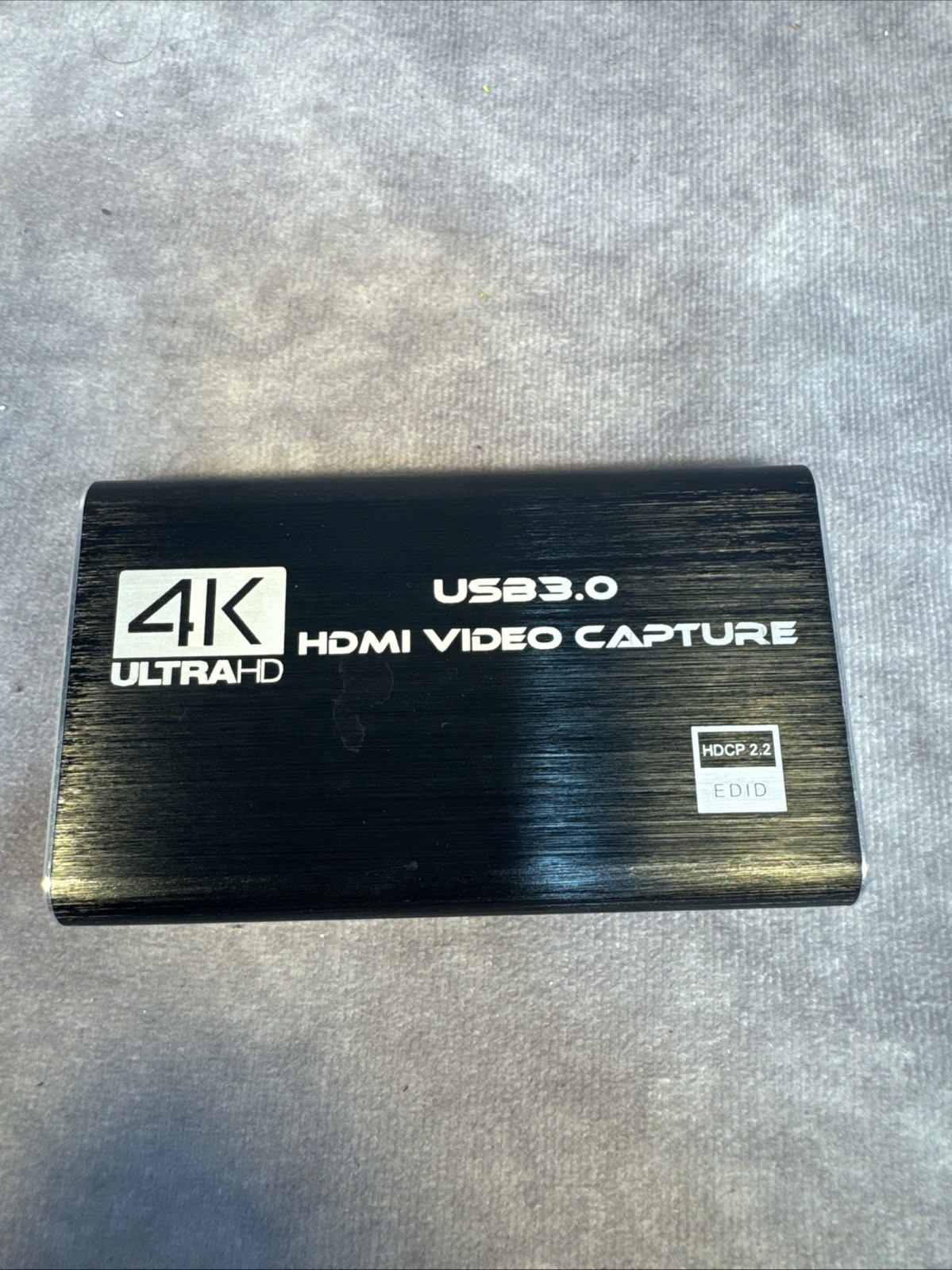 4K USB 3.0 HDMI Video Capture Card ONLY HDCP 2.2 EDID Pass-Through