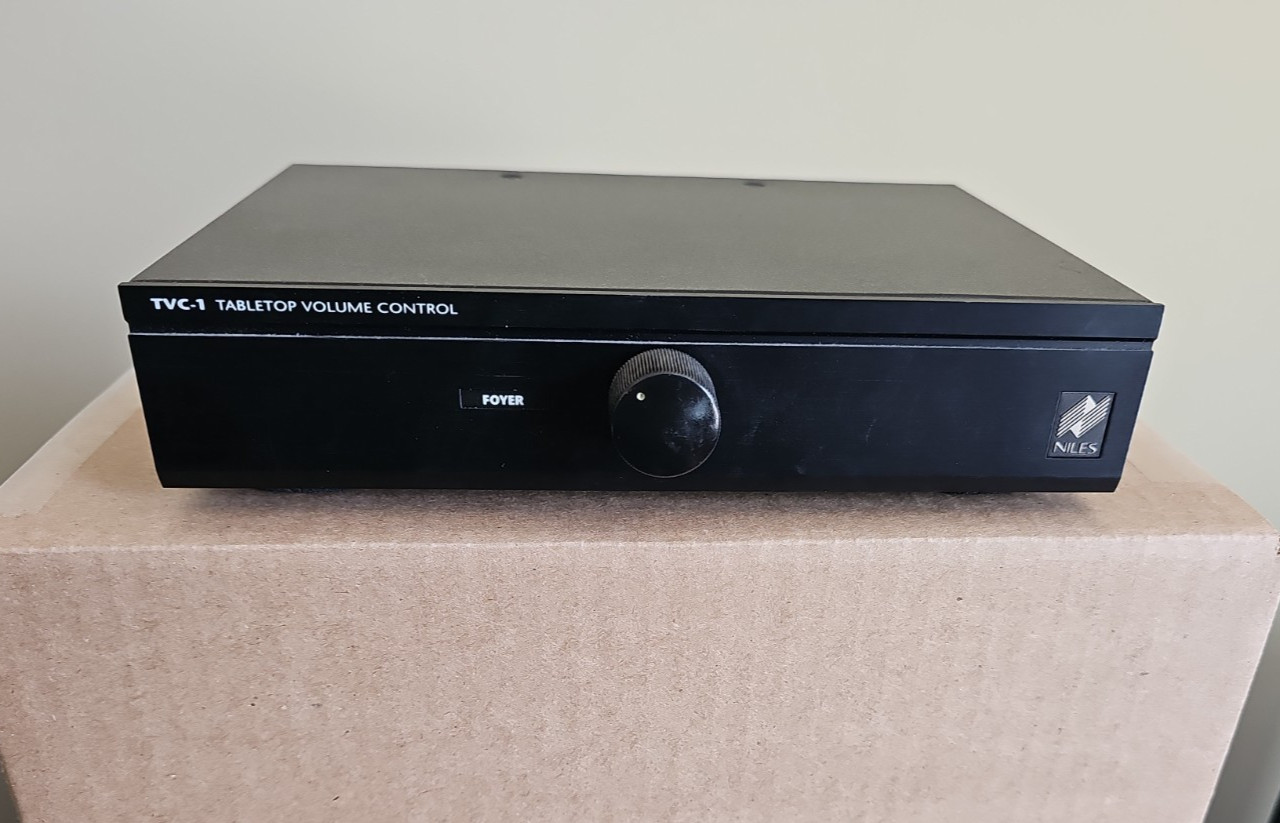 Niles TVC-1 Black Tabletop Multi Speaker and Amplifier Volume Control