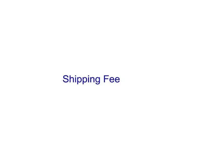 shipping fee