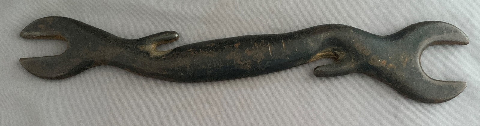 Double Open End Wrench 3-D Implement Antique