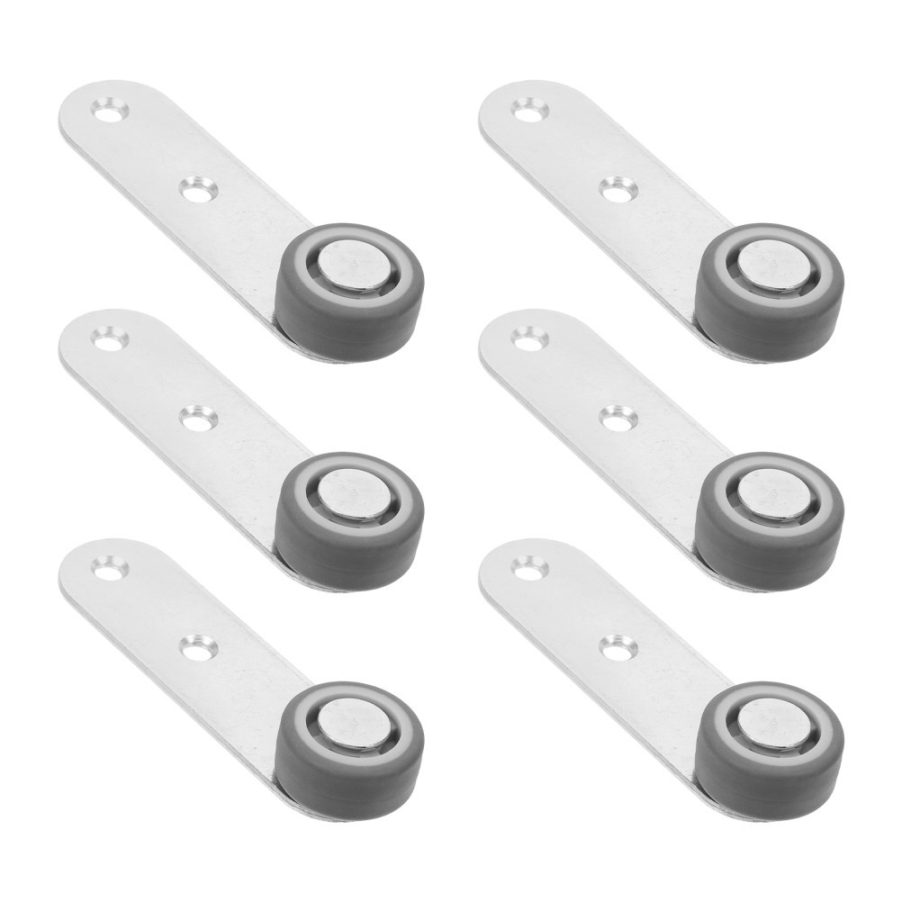 6pcs Sliding Door Caster Wheels Replacement - Quiet Smooth Rolling Swivel