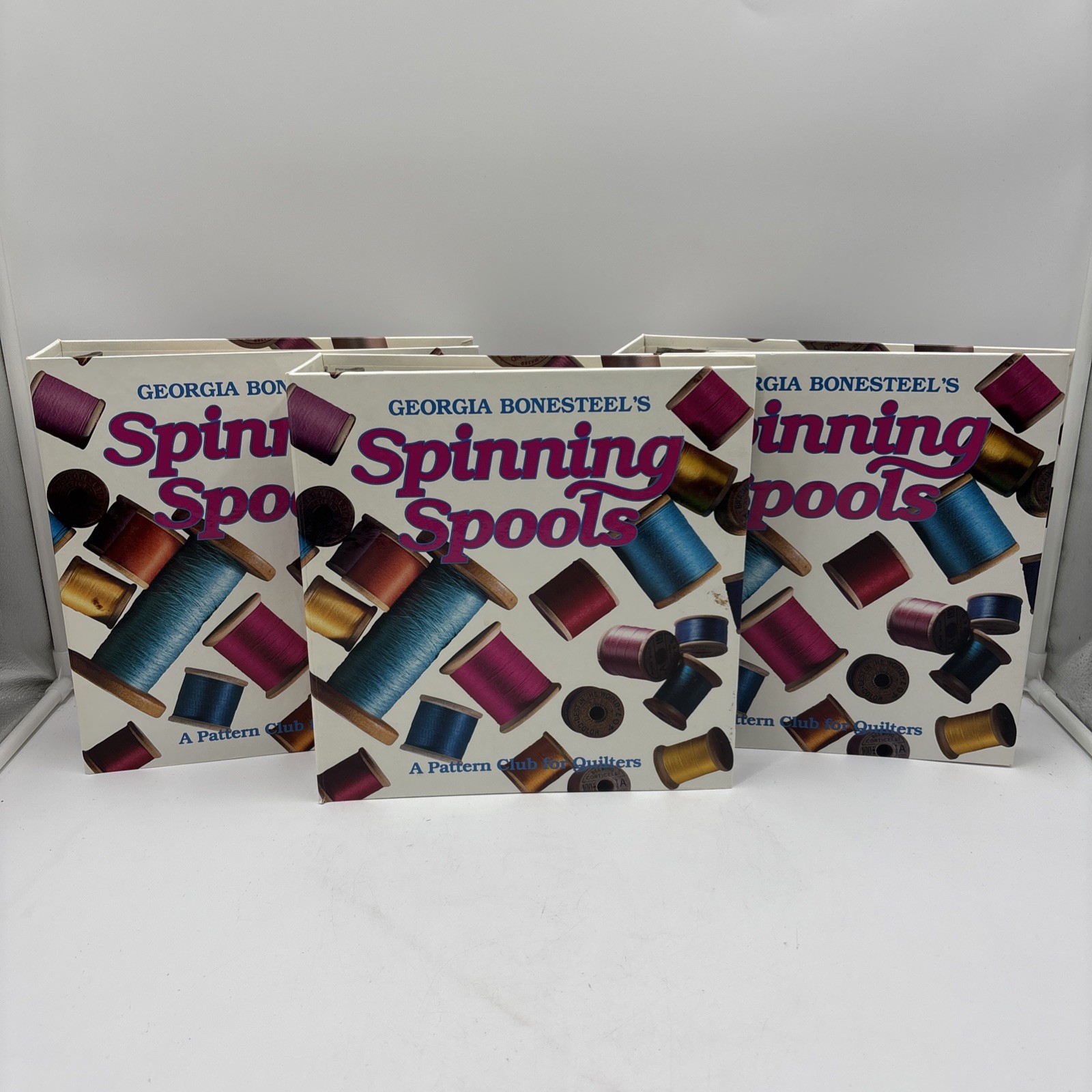 Georgia Bonesteel’s Spinning Spools - A Pattern Club For Quilters 3 Volume Set