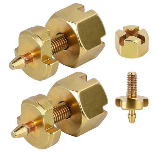 2 Pack Heavy-Duty Pivot Pin Set for Sheet Metal Hole Cutters, Adjustable Tool
