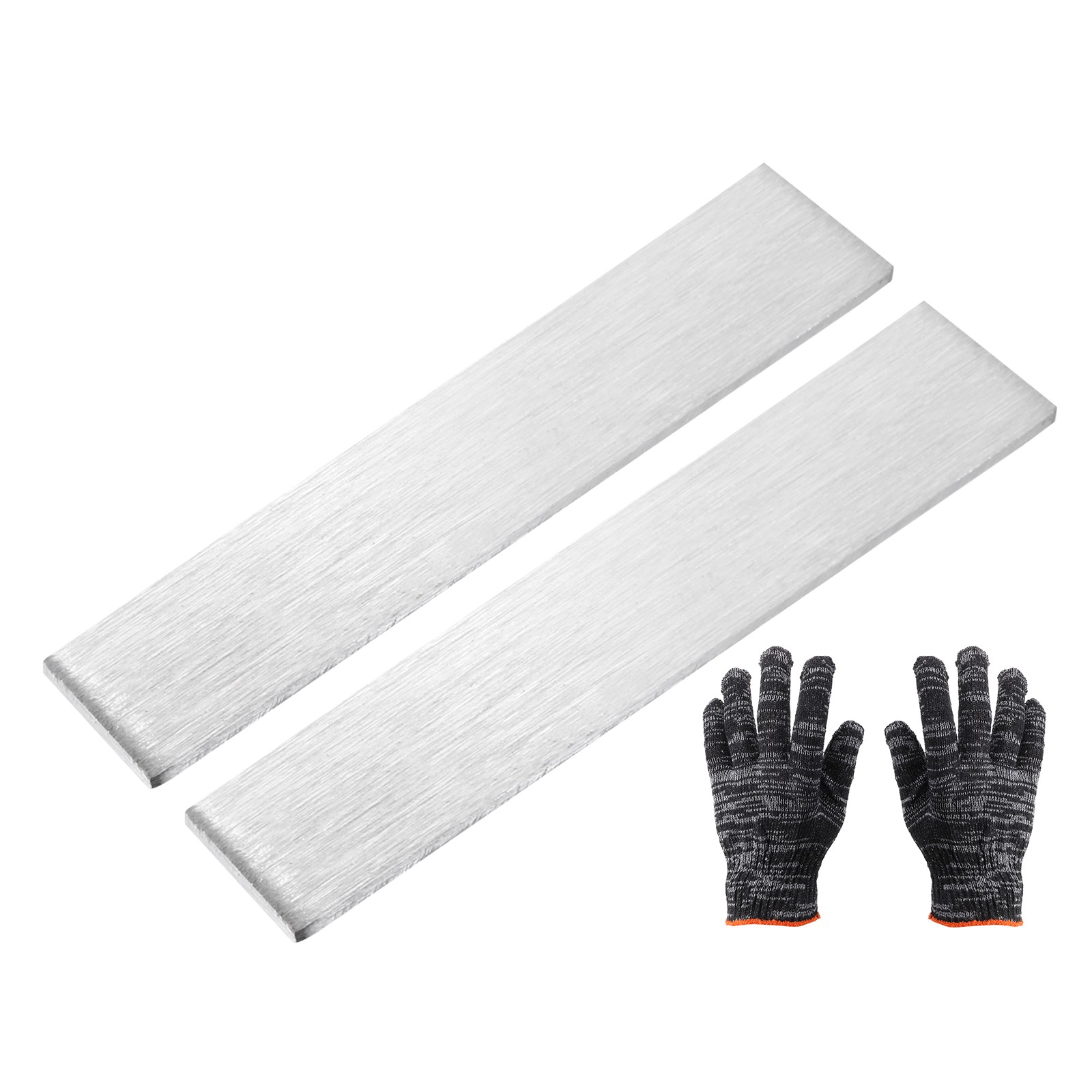 2 Set 316 Stainless Steel Flat Bar 1/8"(3mm)T x 13/16"(20mm)W x 3-15/16"(100mm)L