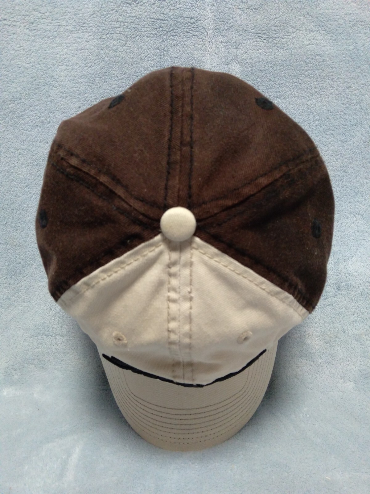 Titleist Golf Baseball Hat Cap Brown Tan A-FLEX Fitted Size Large X-Large