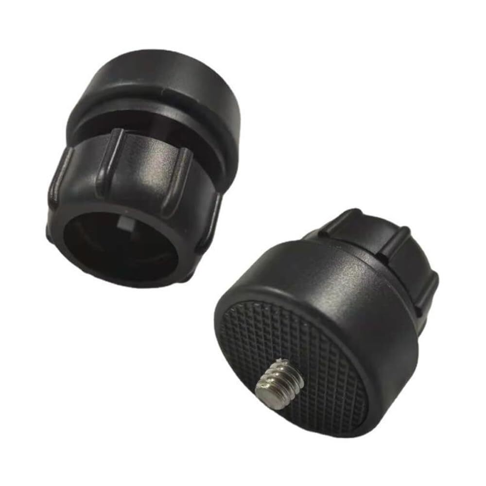 2 Pack 1/4 Screw To 17mm Ball Mount Base Mount Stand Interface Socket Joint For