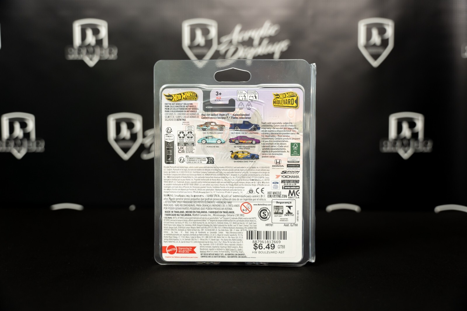 Diamond Protector 30 Pack Slimline Premium Diecast Case for Hot Wheels