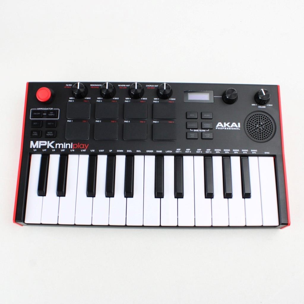 Akai MPK Mini Play MK3 - Synthesizer Keyboard & ​USB MIDI Controller