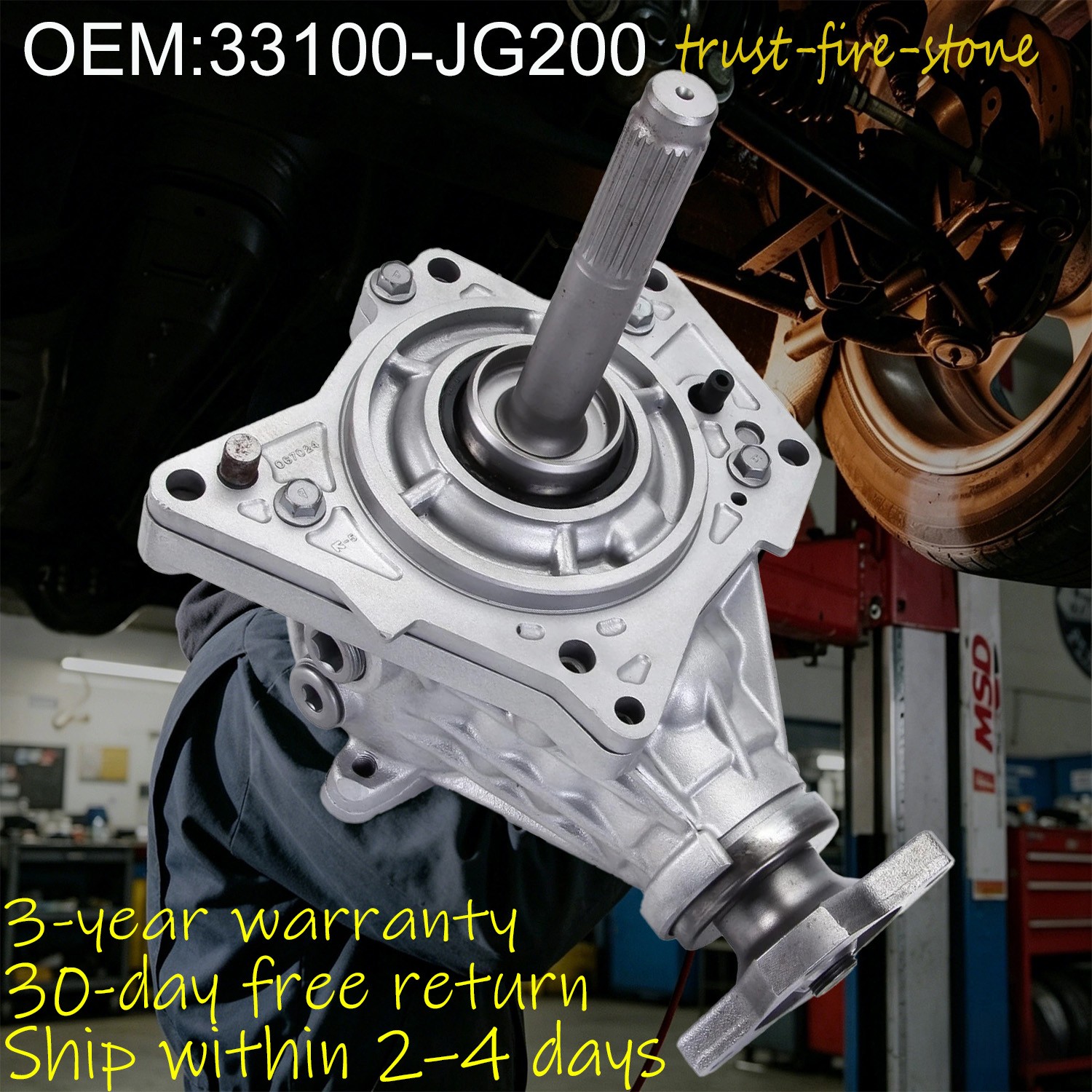 Transfer Case Box Assembly for 33100-JG200 for Infiniti EX35 2010-2011