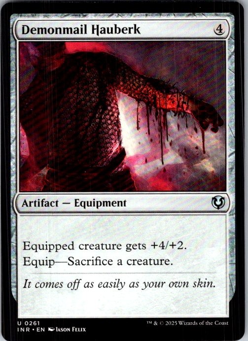 Magic | INR | Demonmail Hauberk | 261 | Normal | NM