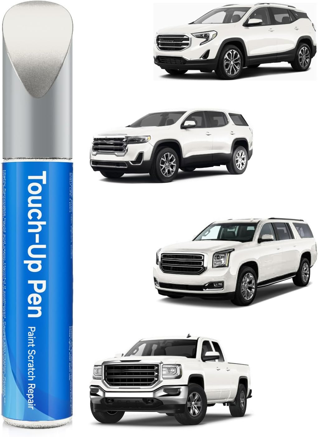 Iridescent Pearl/White Frost G1W/WA140X Touch up Paint Pen Compatible with GMC–