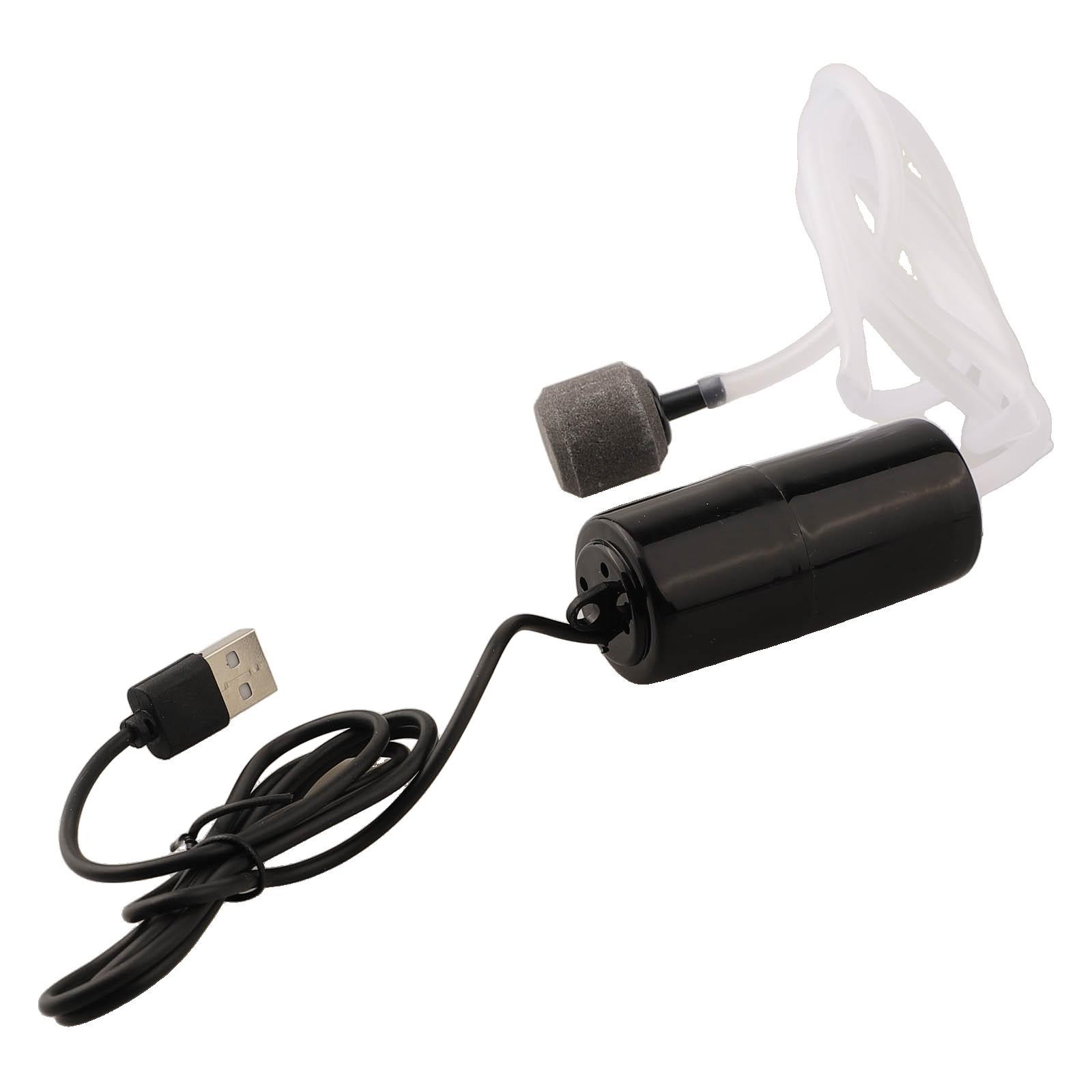 Essential Aquarium Oxygen for source Compact USB Silent Pump for Fish Care