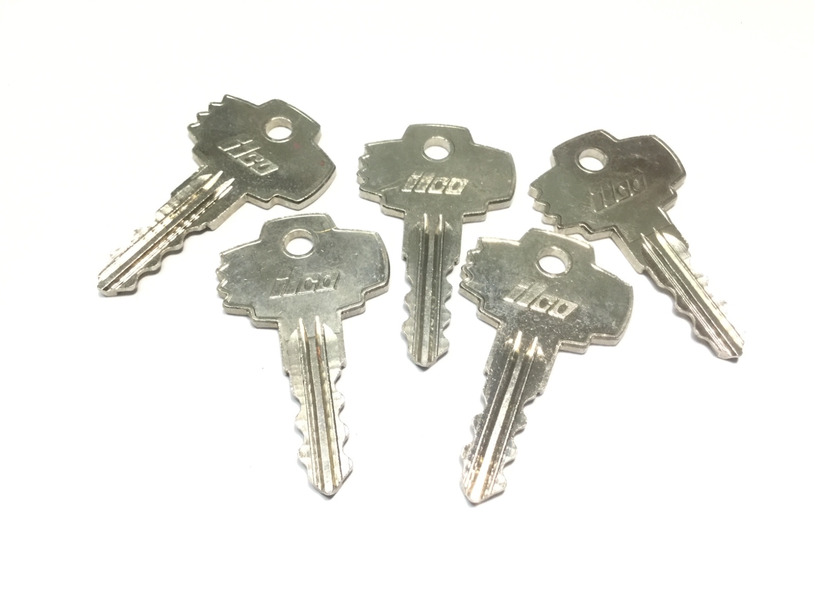Ilco 1025AR Keys, Set of 5 - Locksmith