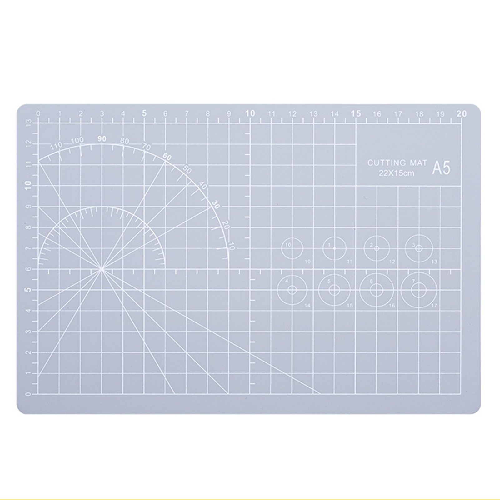 A5 Cutting Mat, Self Healing Sewing Mat, Rotary Craft Mat Double Sided 3-Ply ...