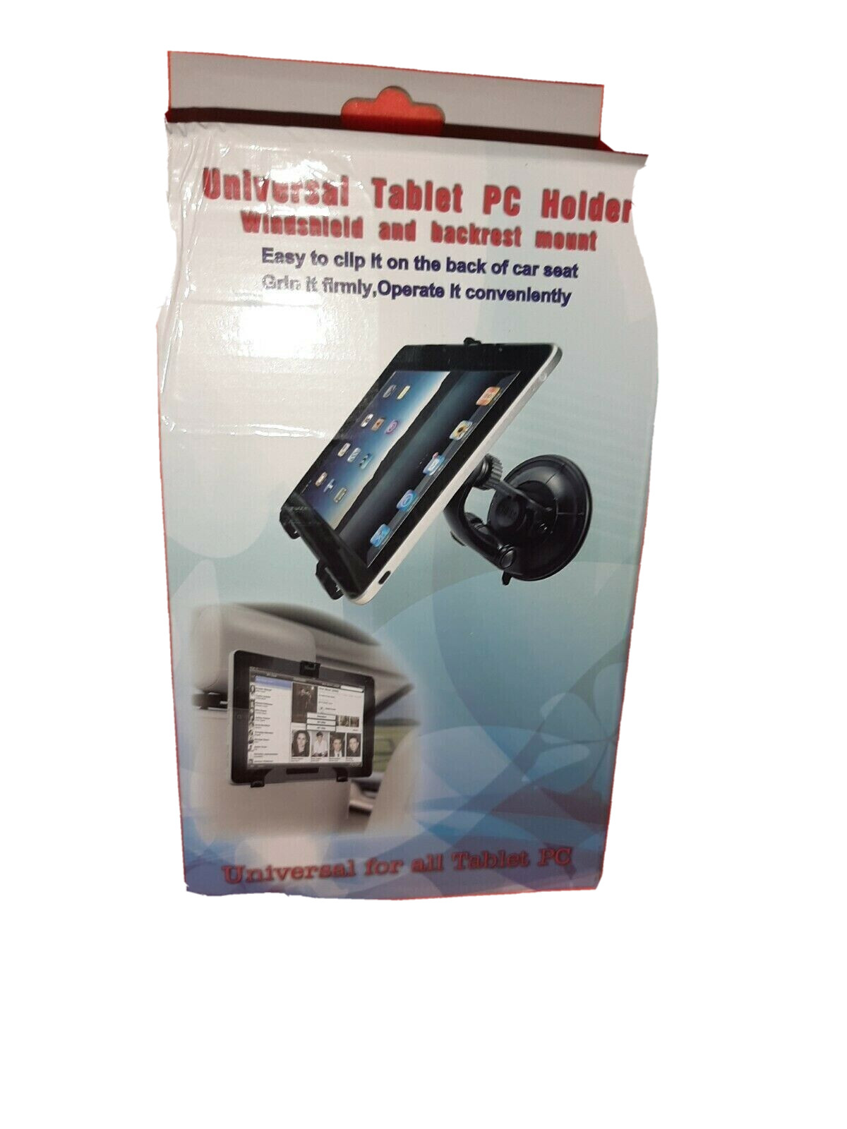 new Universal Tablet PC Holder Windshield and backrest mount Back Seat Clip