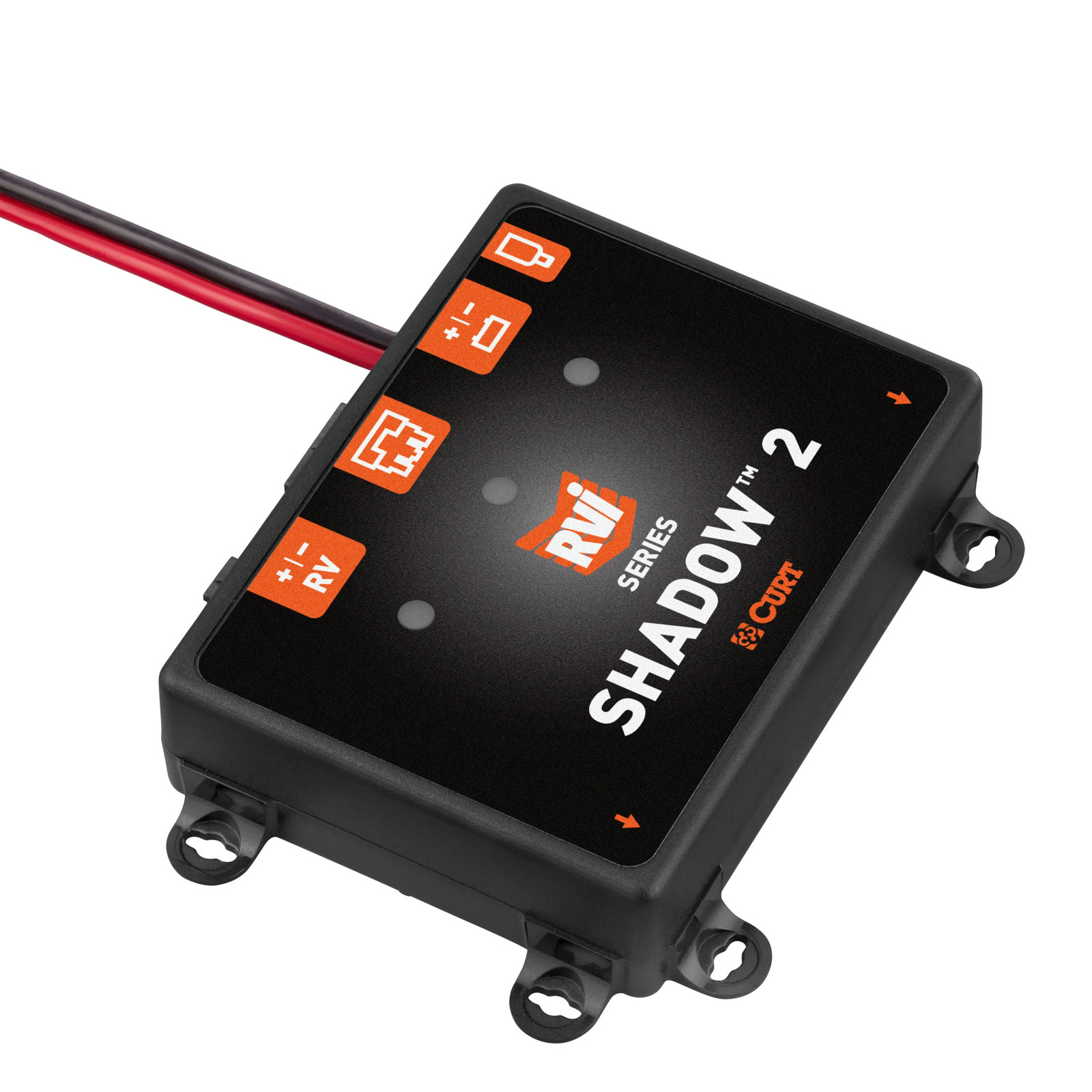 CURT RVibrake Shadow 2 Installed Flat Tow Brake System, RV Tow Vehicle Brake