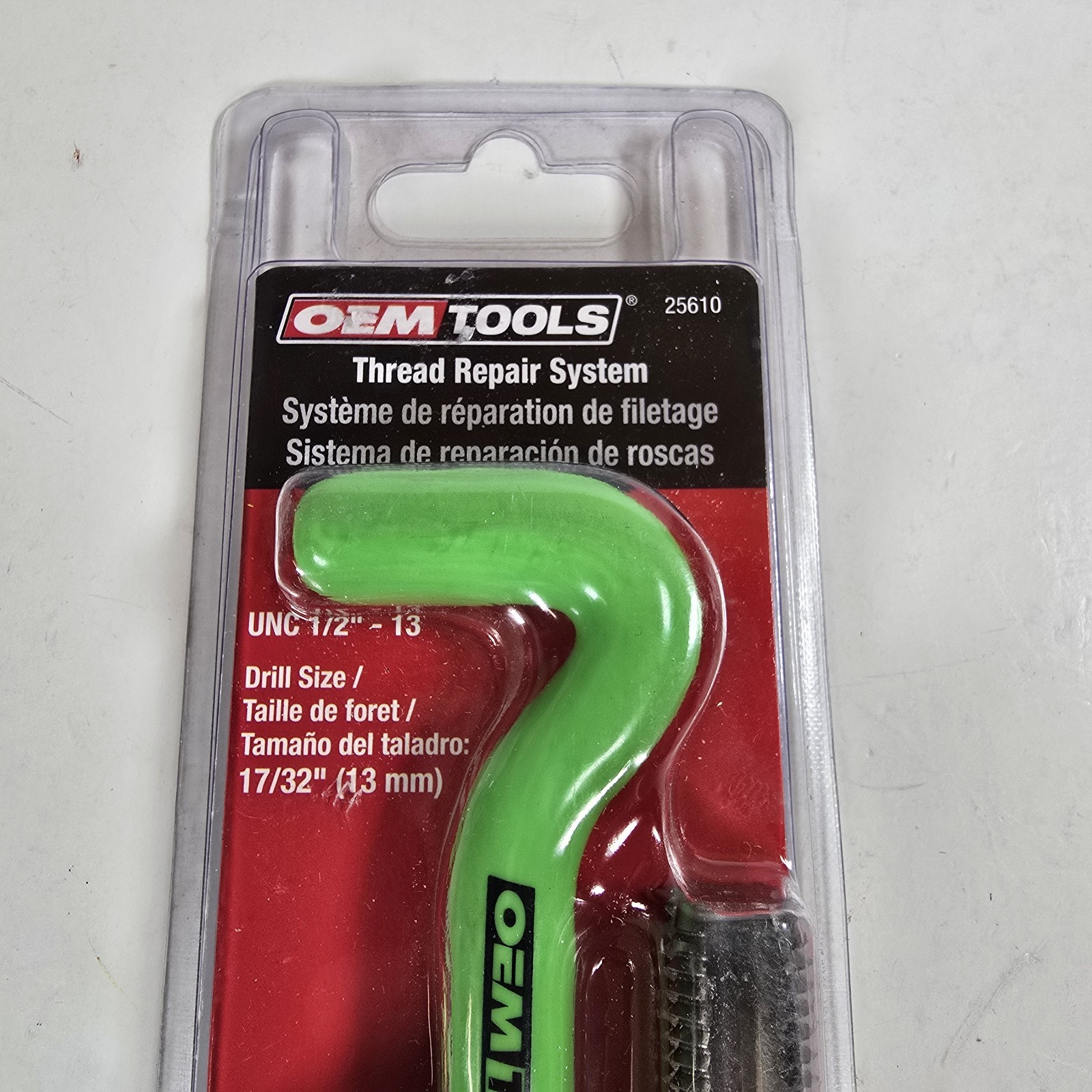 OEM Tools 25610 Thread Repair System UNC 1/2-13 Insert Kit New