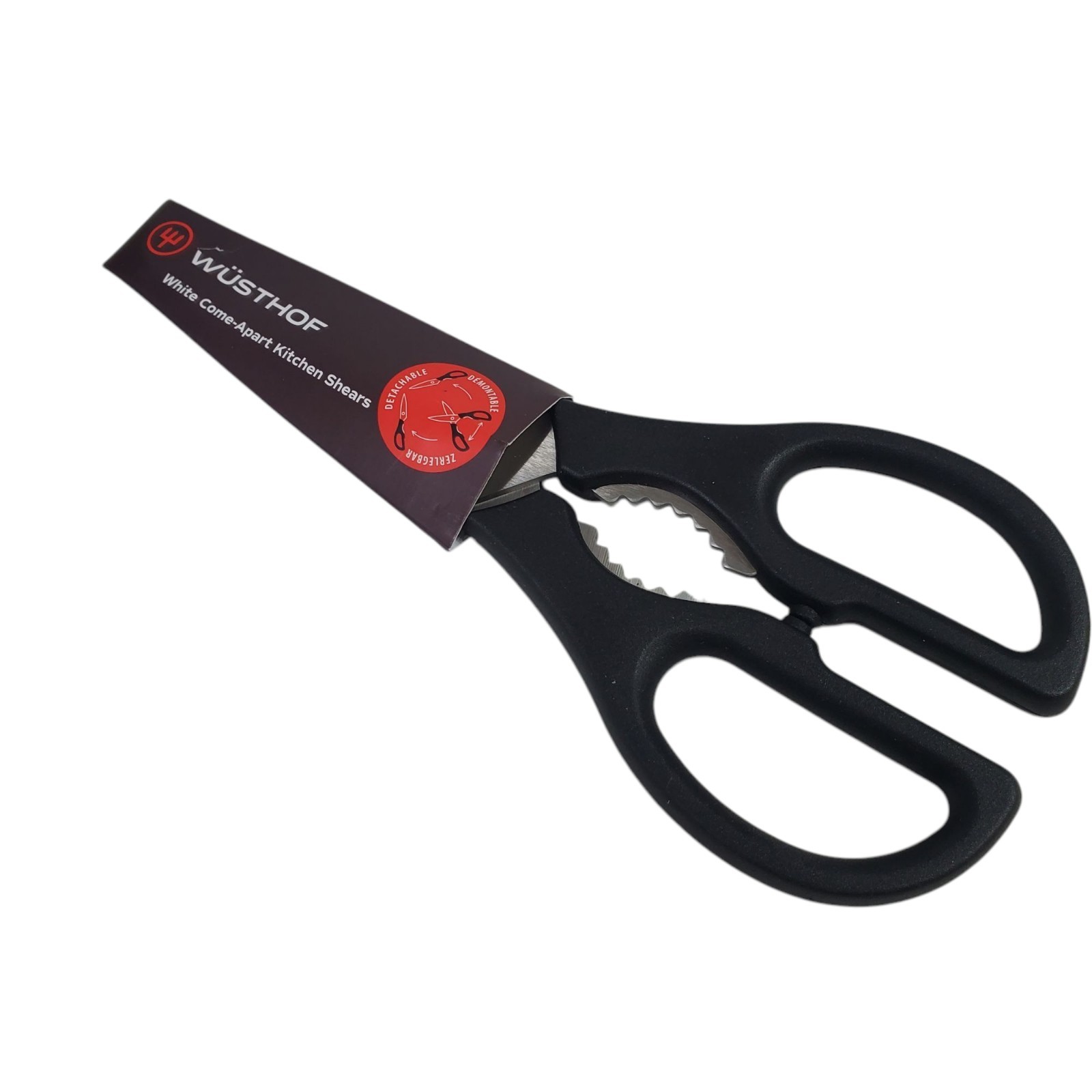 Wusthof Come-Apart Kitchen Scissors Shears 8" inch Culinary 5558-B (Black) NEW
