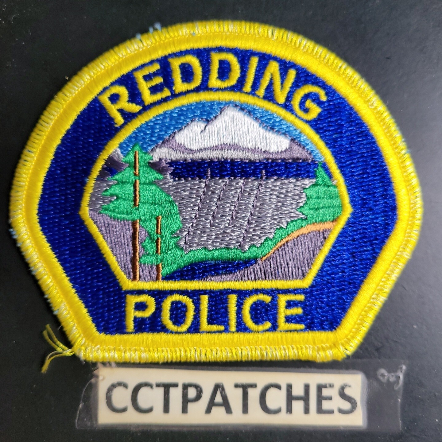 REDDING, CALIFORNIA POLICE SHOULDER PATCH CA