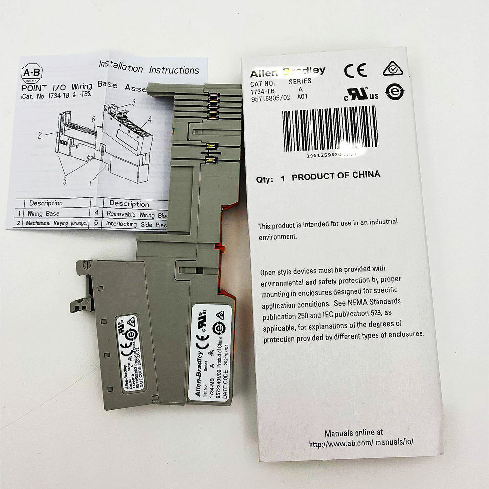 1pcs AB 1734-TB SER A POINT I/O Module PLC 1734TB Terminal NEW SEALED