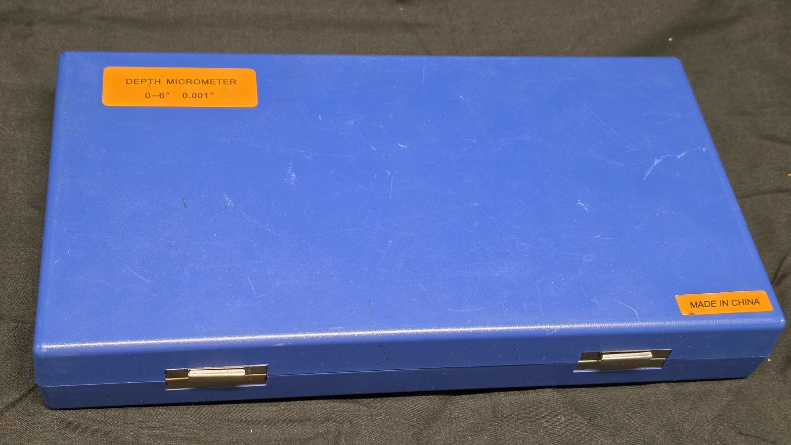FOWLER 0 - 6" Machinist Depth Micrometer, .001", in case