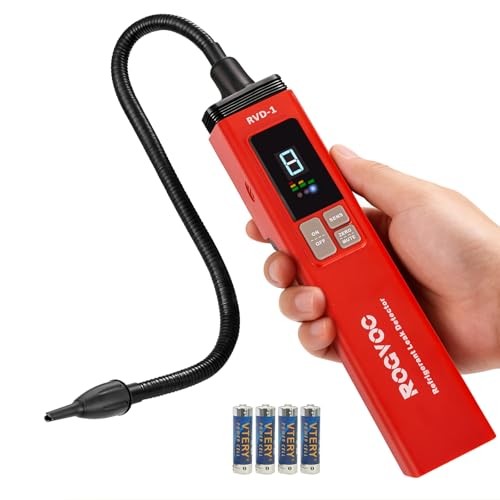 RVD1 HVAC Leak Detector - Heated Diode Sensor - Battery Powered RVD1