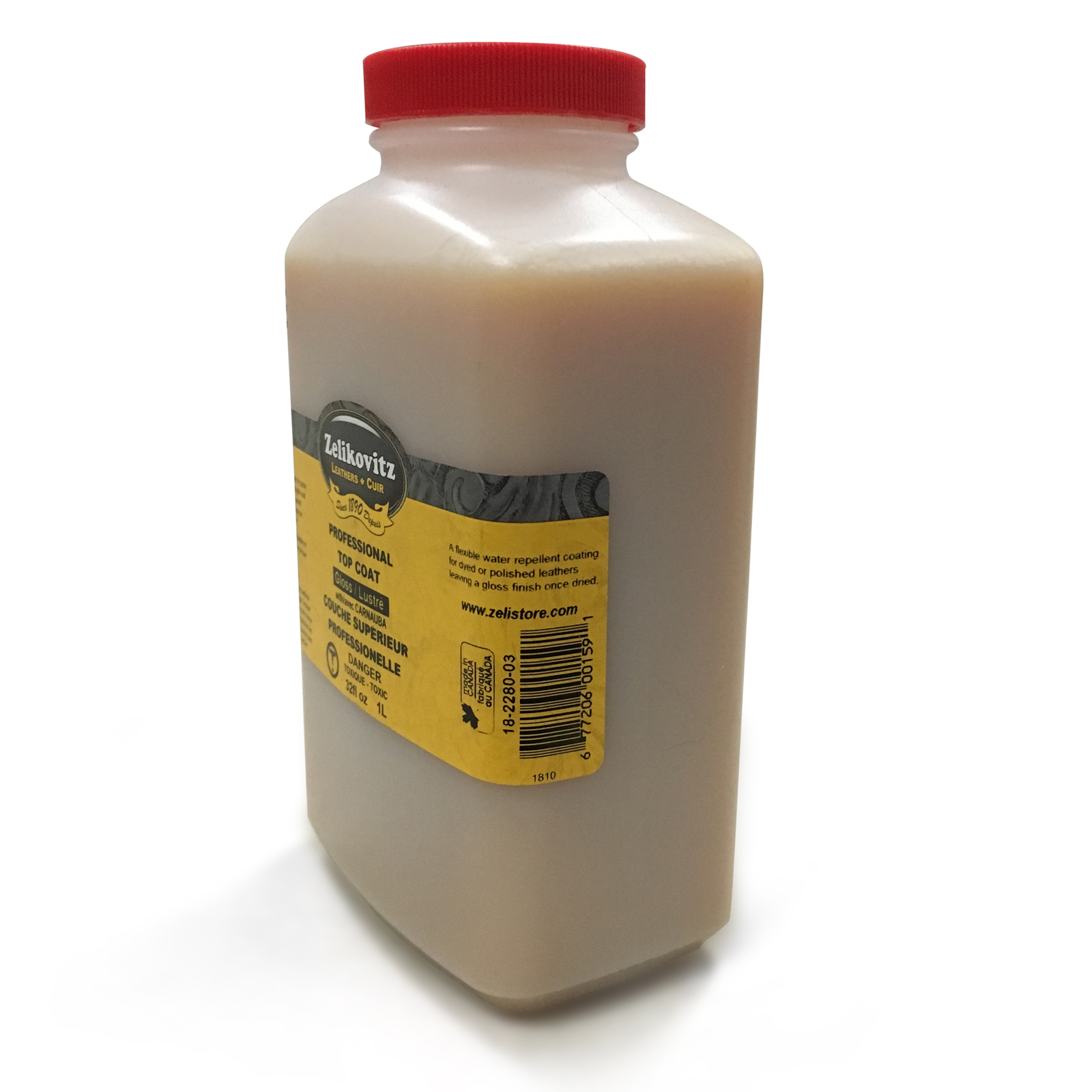 Zeli Professional Topcoat - Gloss w/Carnauba 32 oz