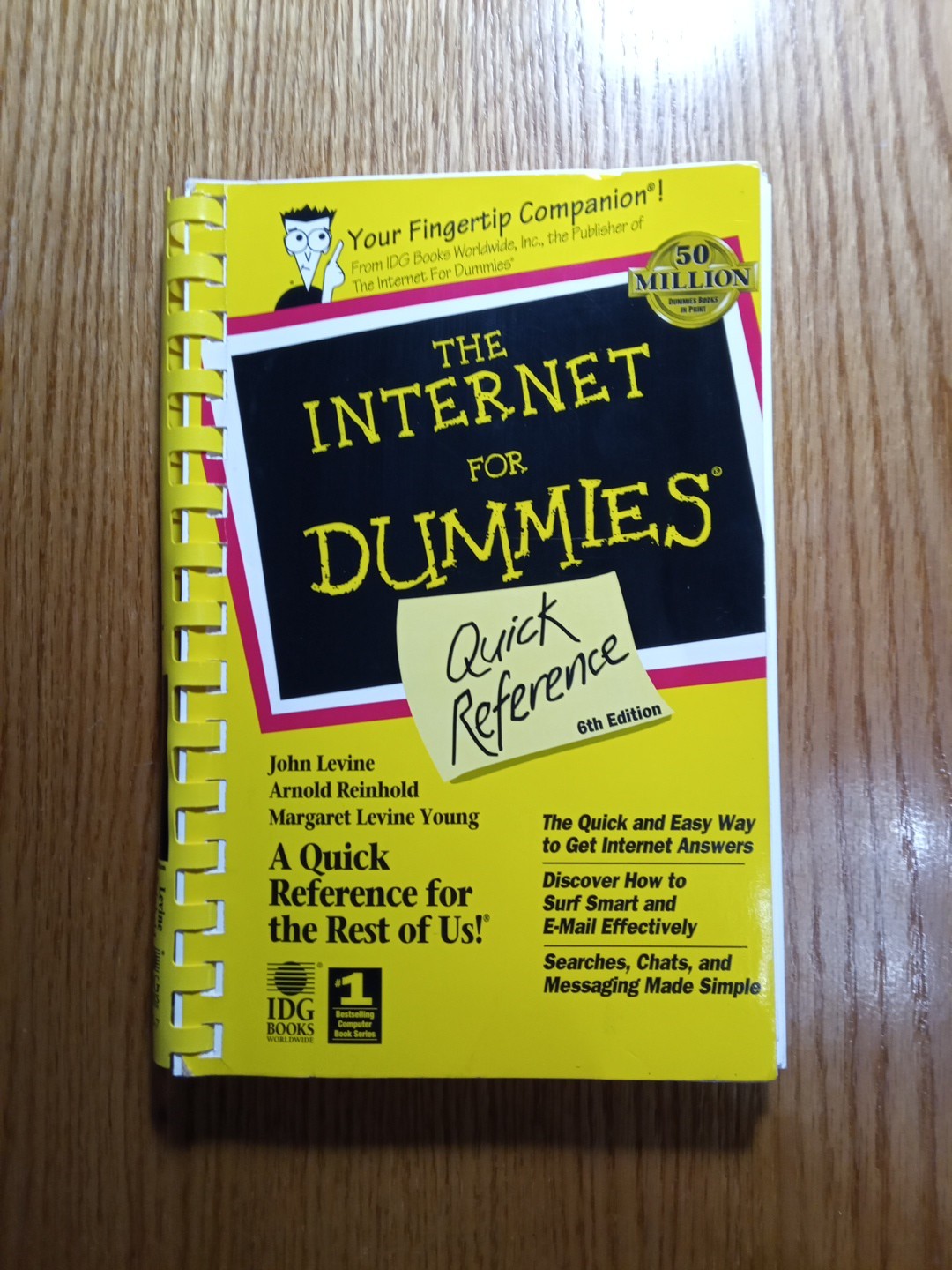 The Internet for Dummies Quick Reference: Quick Reference (6th ed) Spiral-bound