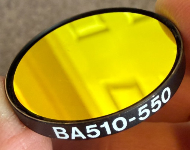 Olympus BA510-550 Emission Filter - 32mm Diameter