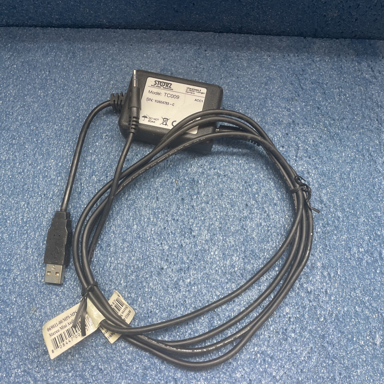 Karl Storz TC009 USB to ACC for AIDA Control Console Endoscopy