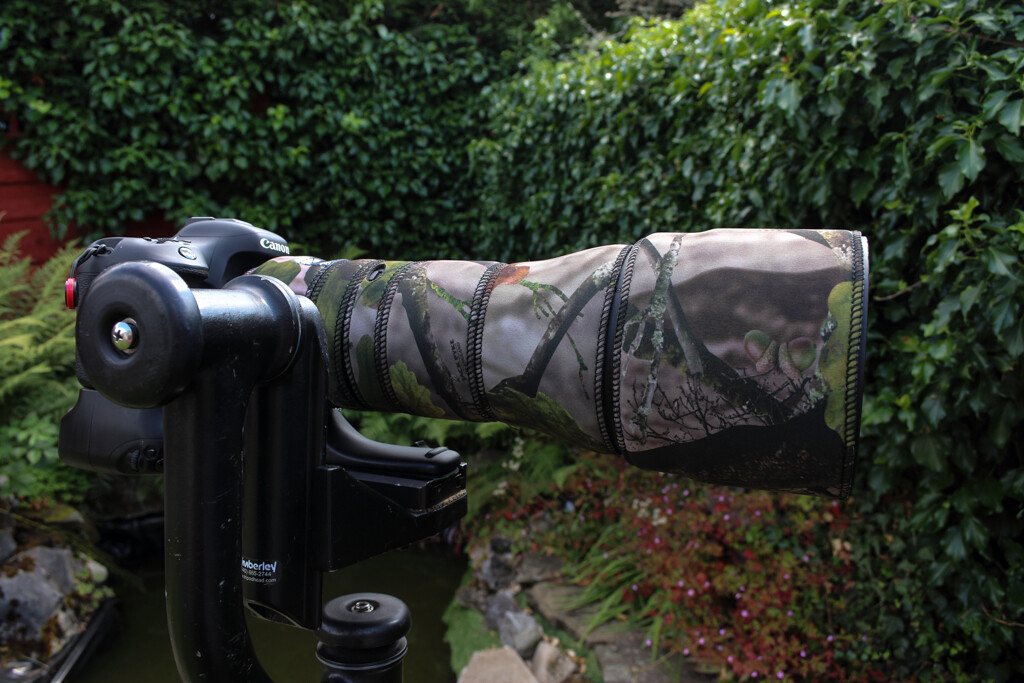 Tamron 150 600 Di VC G2 Neoprene lens protection camouflage cover Forest Camo