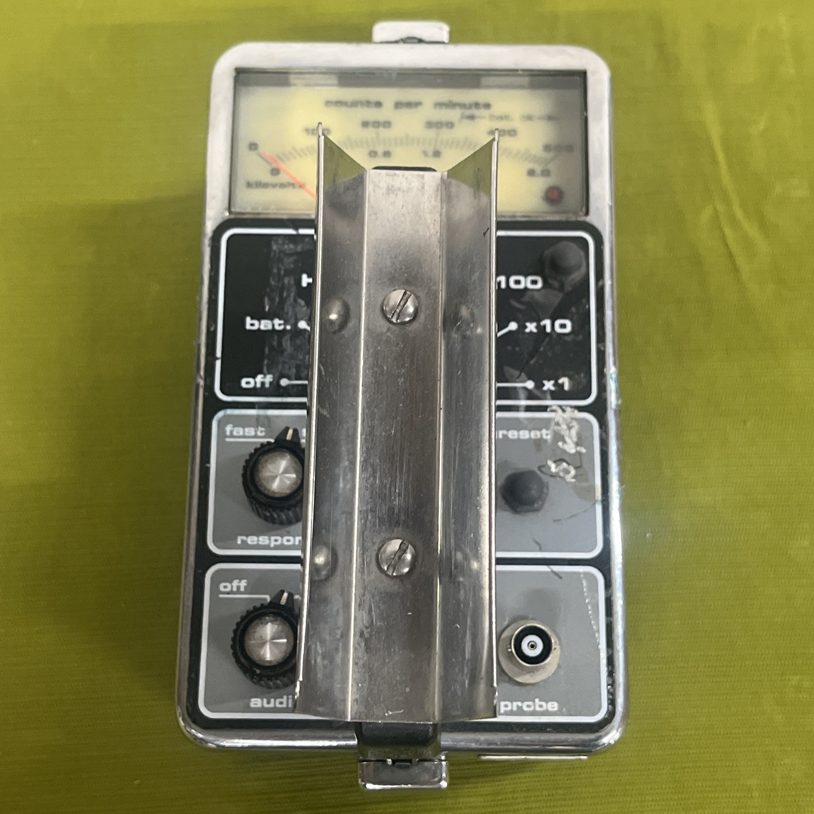 Bicron Surveyor Meter Model MS with Scaler (For Parts Only- read the notes)