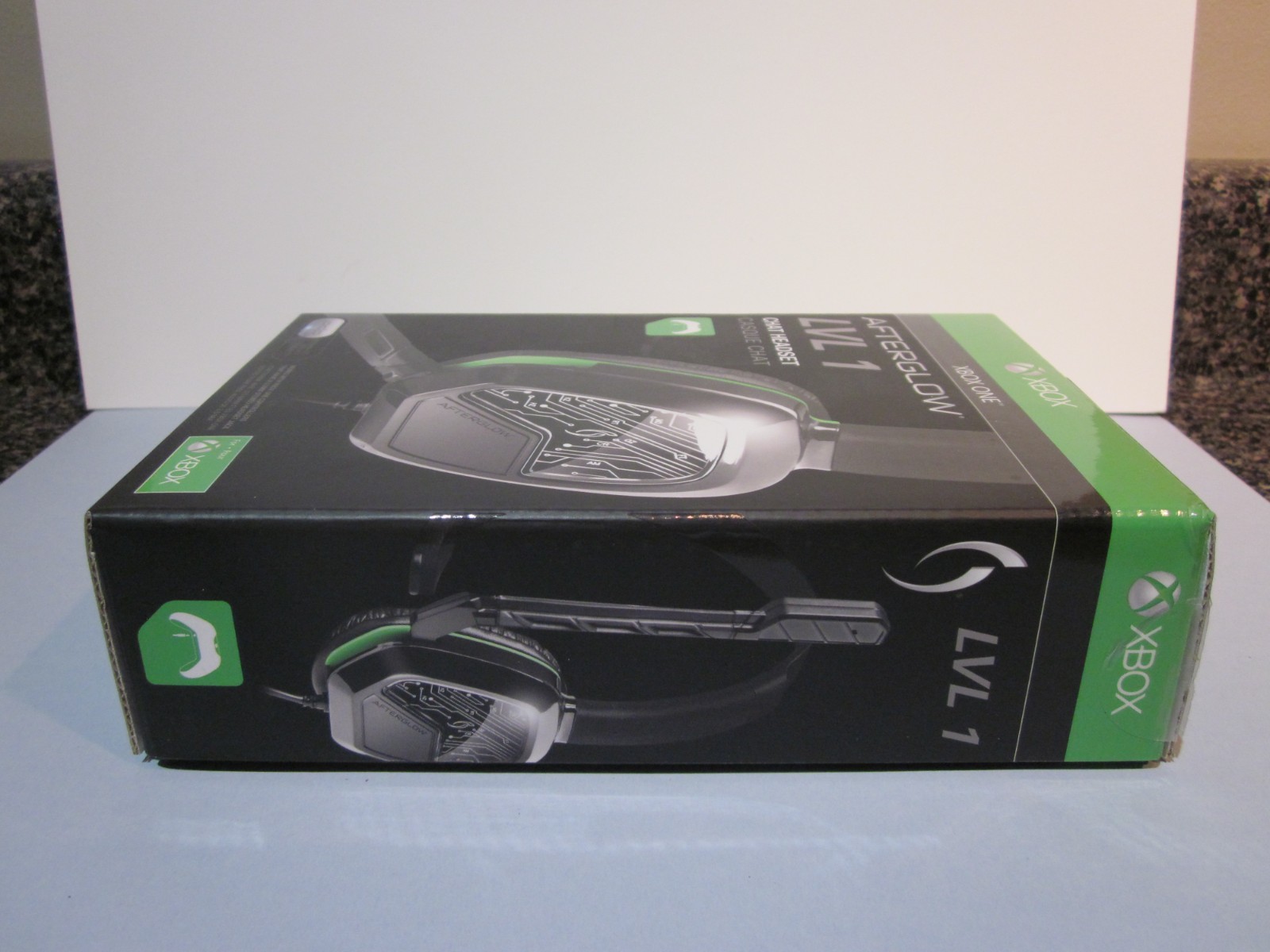 PDP Afterglow LVL 1 Chat Communicator Headset for Xbox One BOX ONLY!!