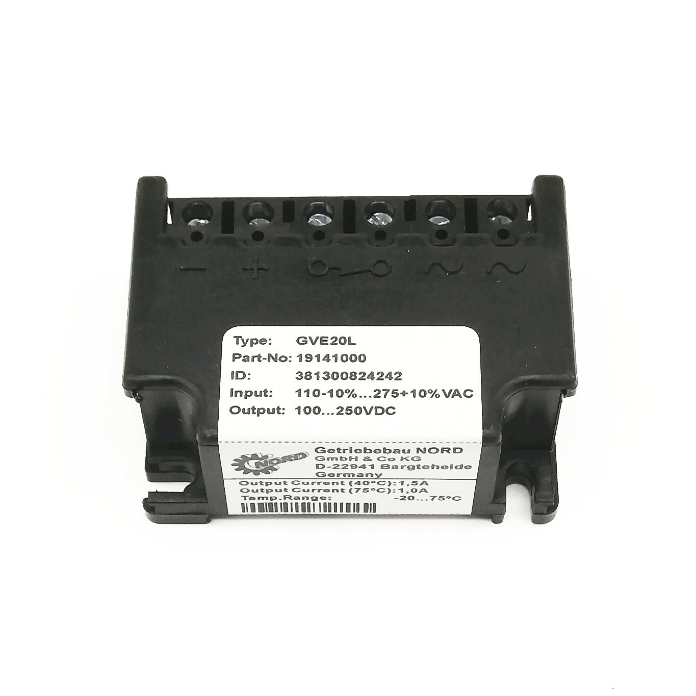 GVE20L 19141000 Full-wave rectifier