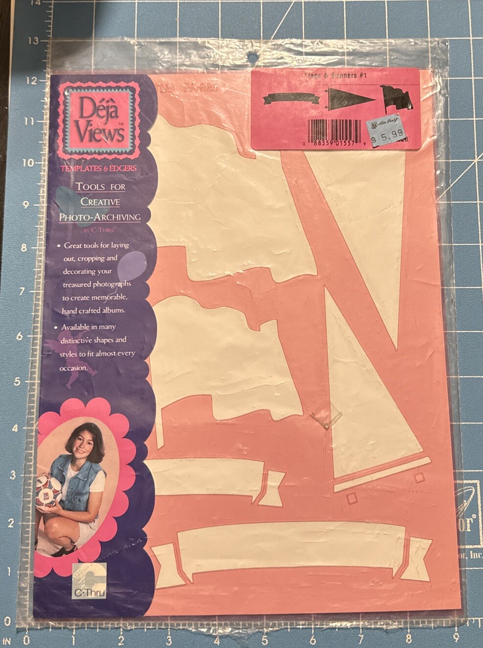 C-Thru Deja Views Templates - Flags & Banners - PA220- NEW