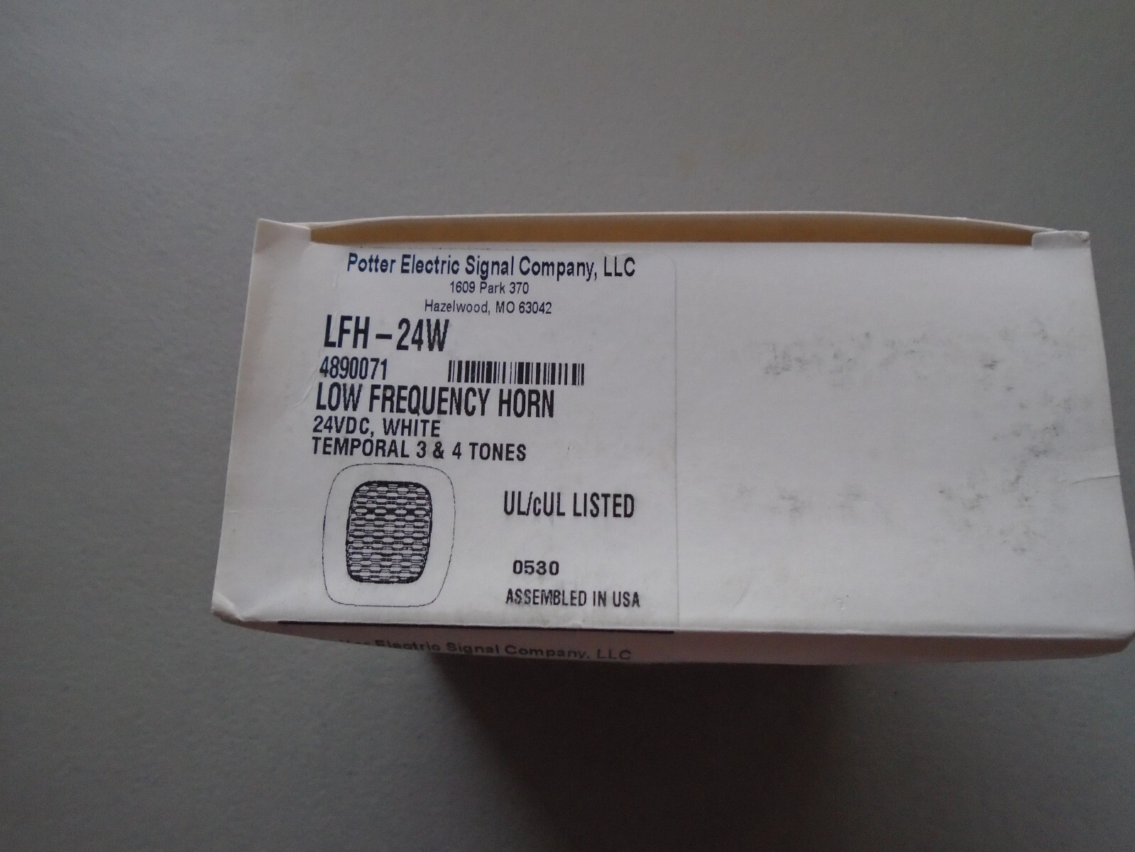 POTTER LFH-24W  "NEW"