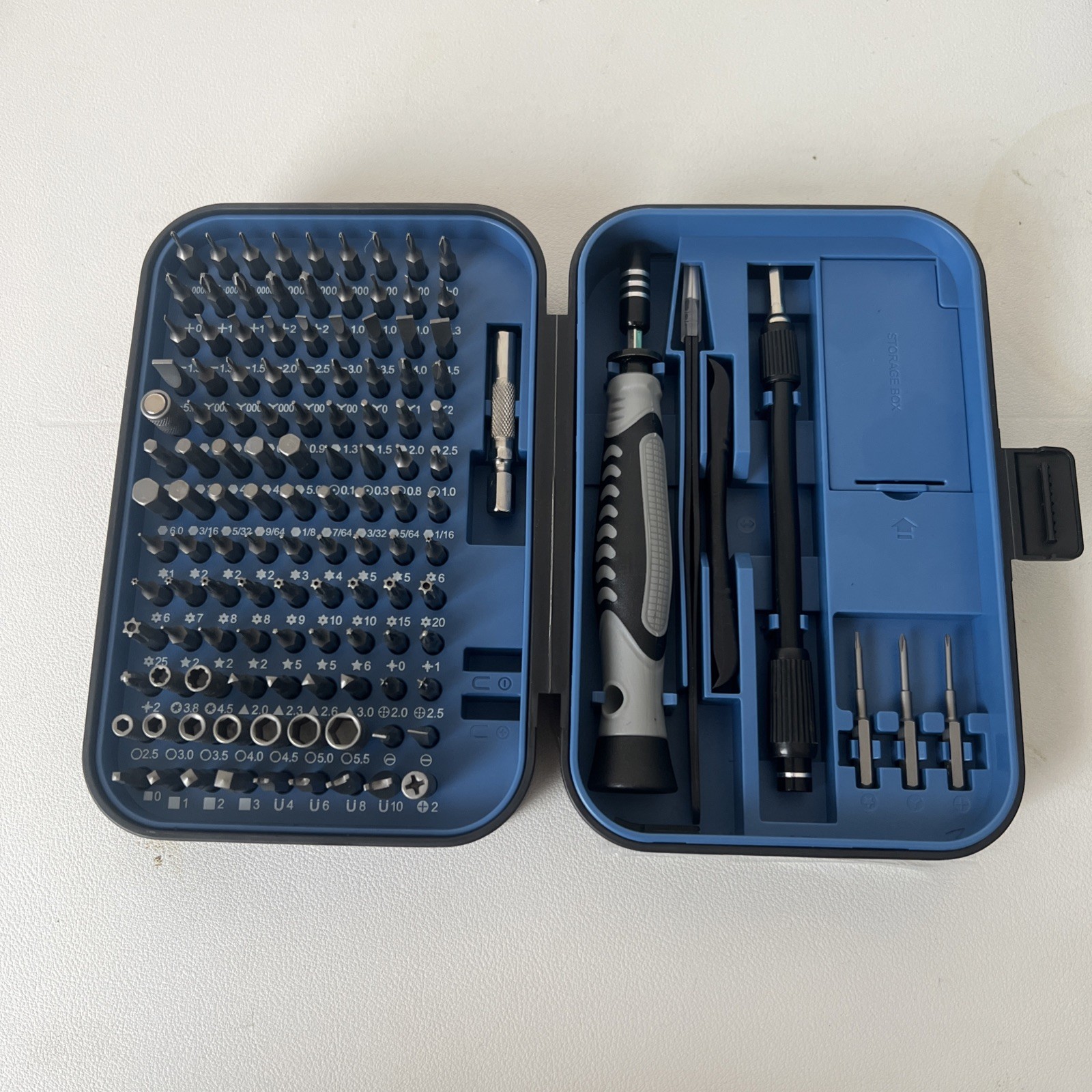 130 PC Gaming Console Tool Kit - PlayStation Xbox Nintendo Switch BLUE
