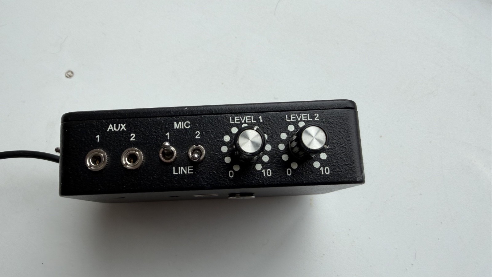 SignVideo XLR-PRO Dual XLR Mini Line Audio Adapter/Mini Mixer. Audio for Video