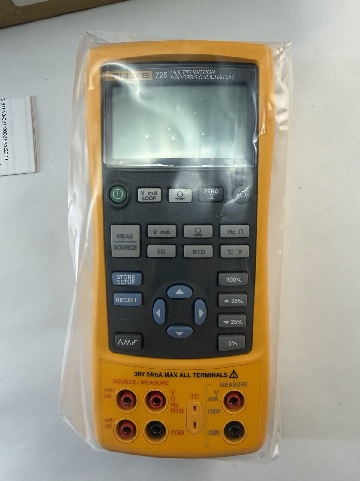 New FLUKE 725 US 664133 MULTIFUNCTION PROCESS CALIBRATOR