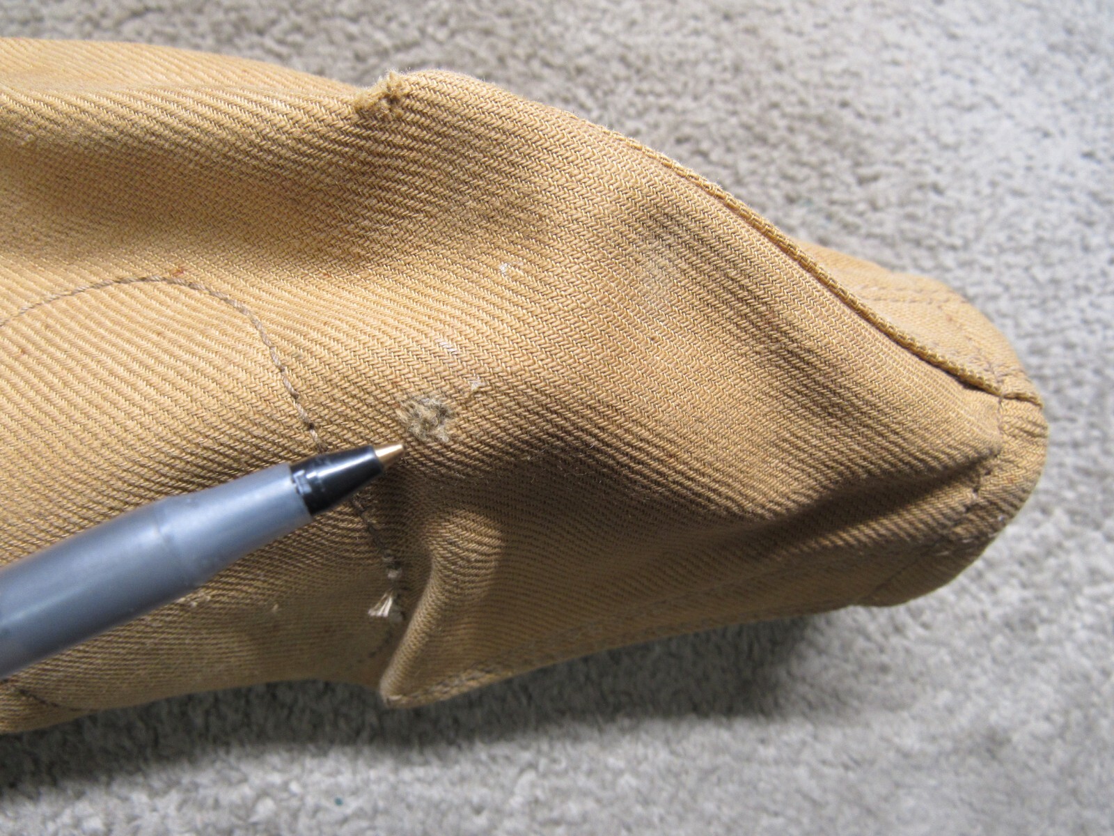 British WW2 Lee Enfield Action Cover Khaki Canvas