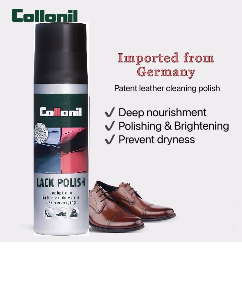 Collonil Lack Polish - Patent Leather Care Protector 100ml - BLACK