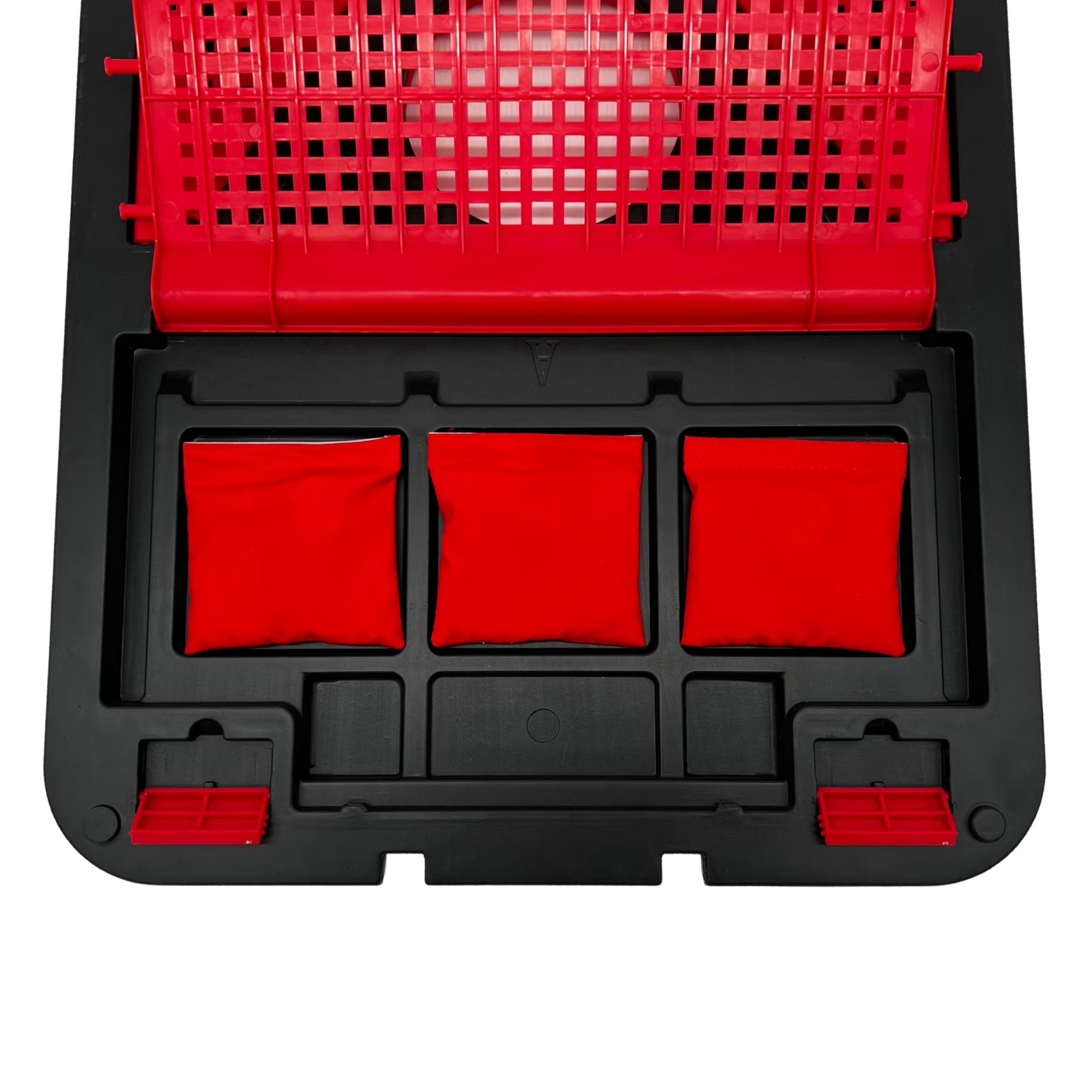 MinnARK LED Cornhole Board Set with 6 Bean Bags Light Up