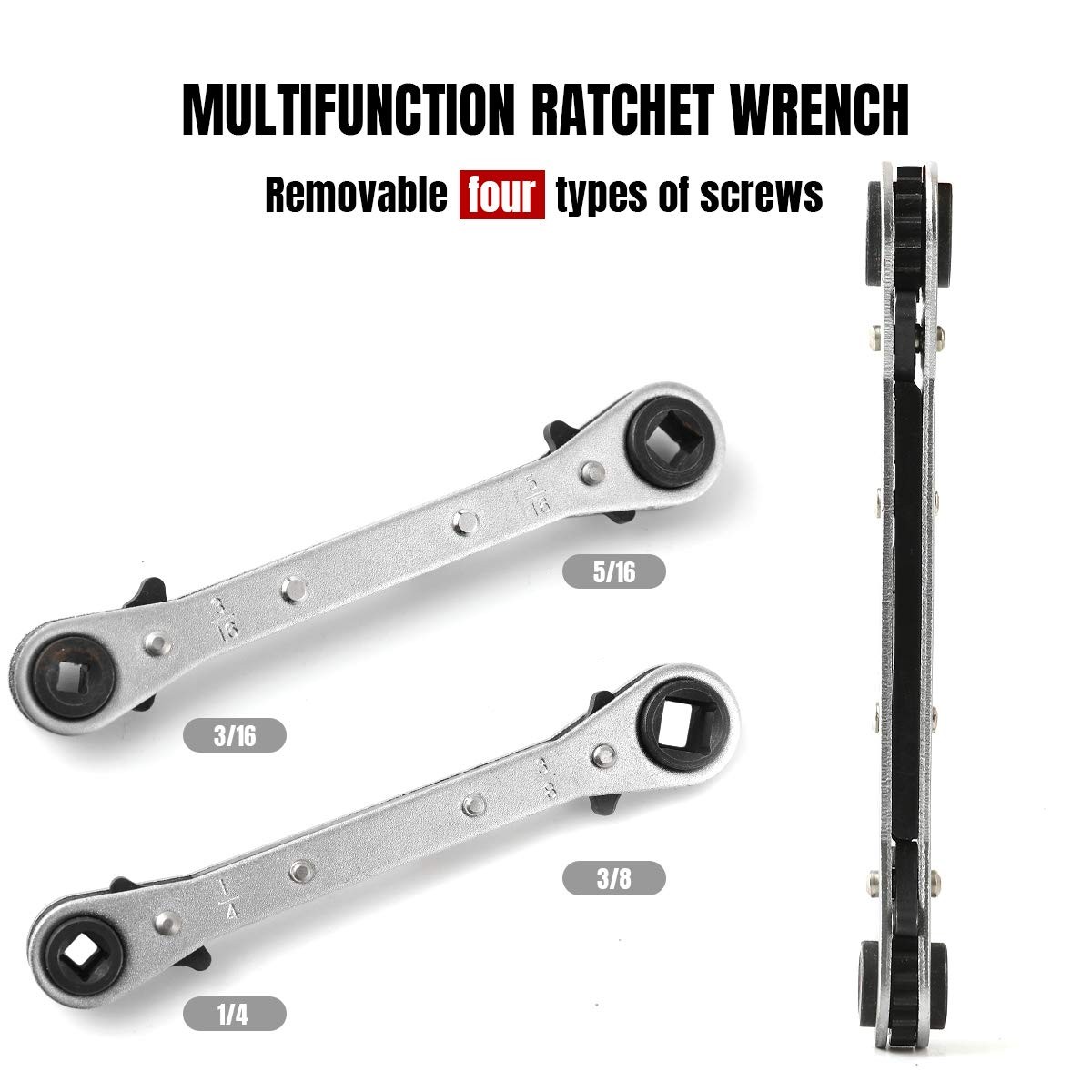 45 Degrees Single Flaring Tool Swaging Tool Kit Copper Tube Pipe Expander